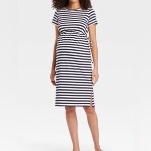Maternity Dress by Isabel Maternity. Women’s size small. Blue and white striped
